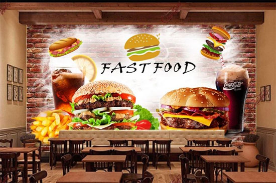 رستوران فست فود